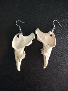 Rabbit Jawbone Earrings